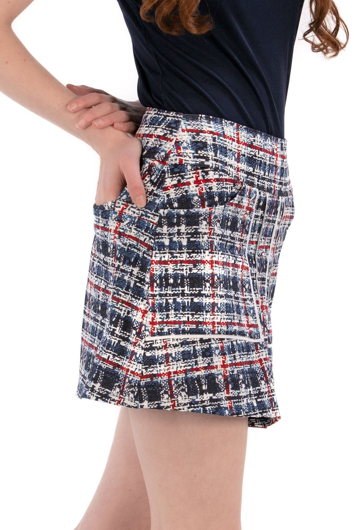 Front Pleat Skirt