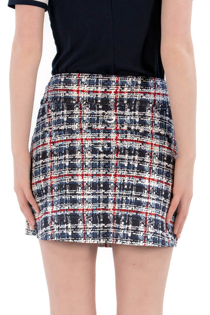 Front Pleat Skirt