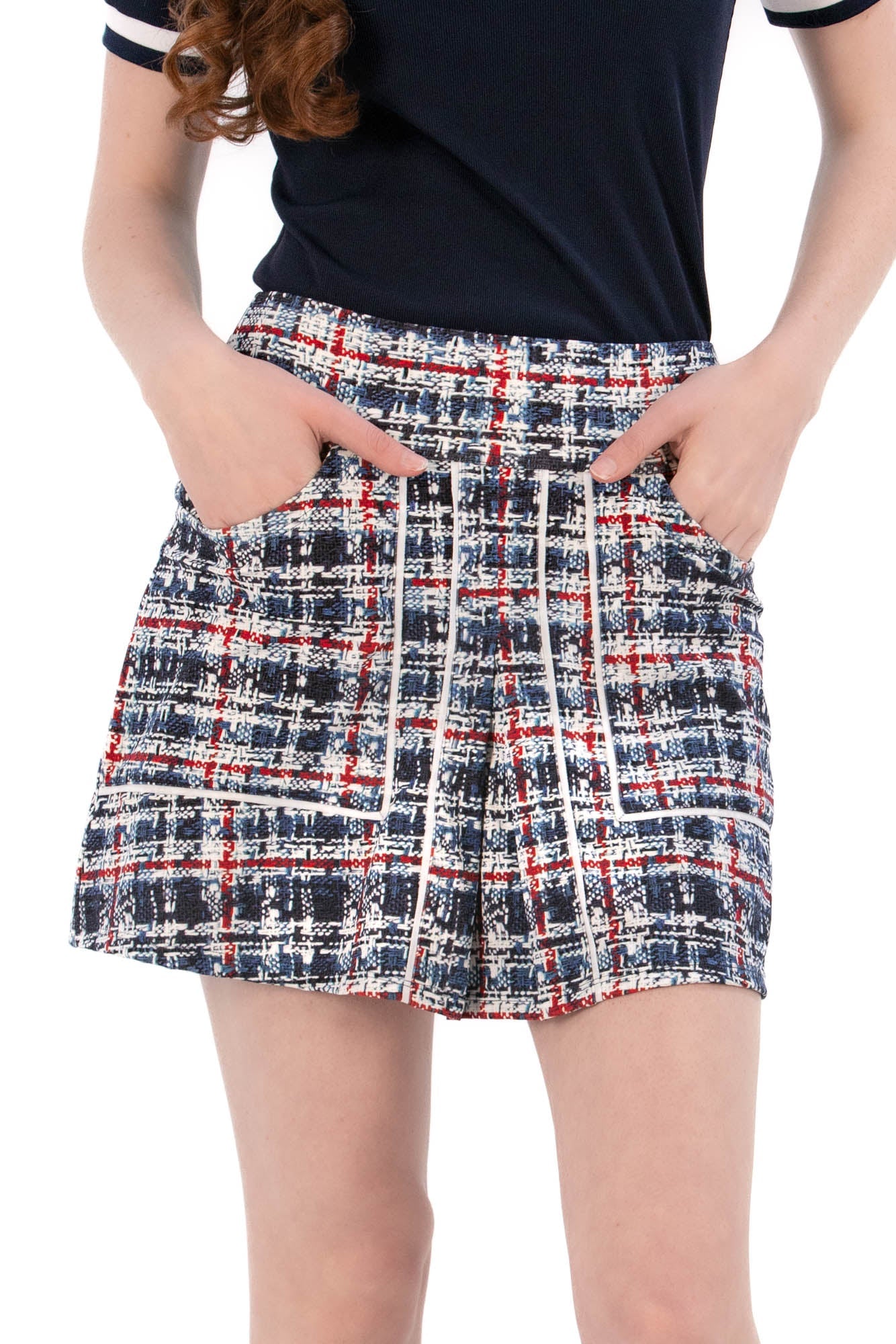 Front Pleat Skirt