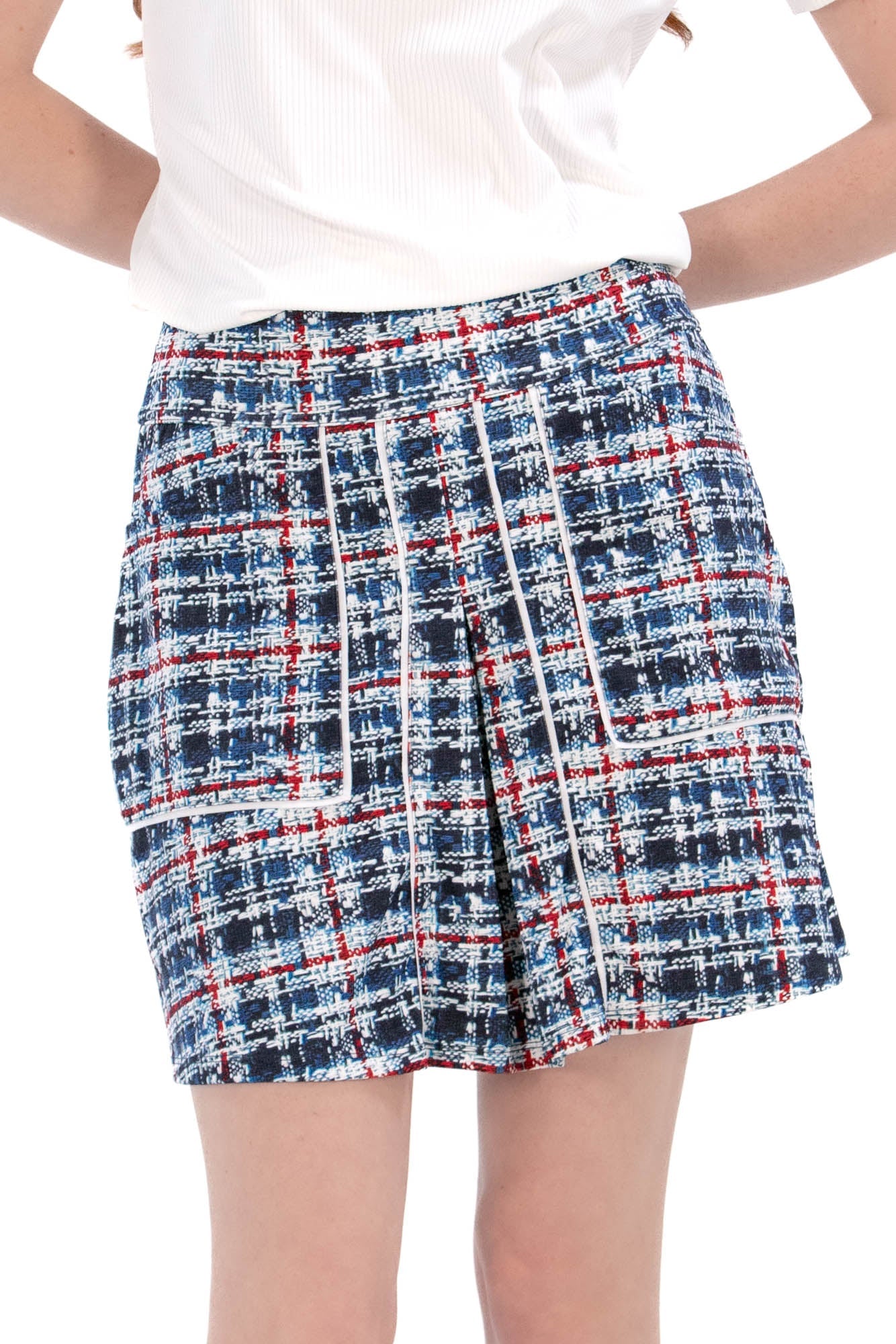 Front Pleat Skirt
