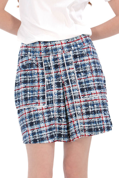 Front Pleat Skirt