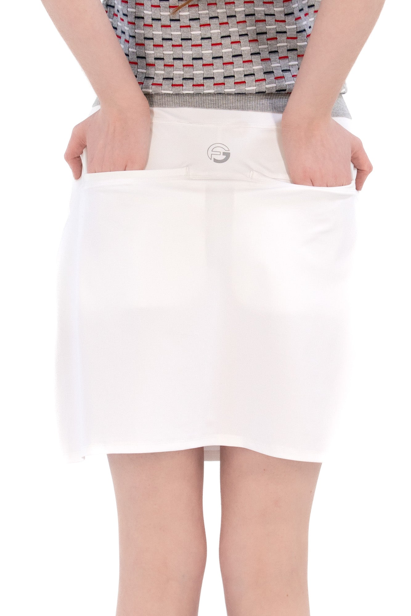Front Pleat Skirt