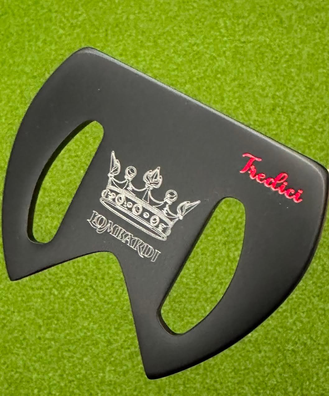 Lombardi Golf Custom Black Tredici Mallet Golf Putter - GOLF LEAGUE