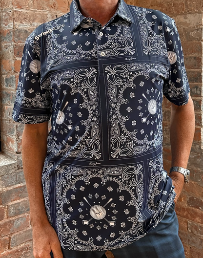Golf Bandana Men's Polo - Final Sale