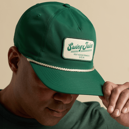Golf Accoutrements Unisex Rope Hat Forest O/S