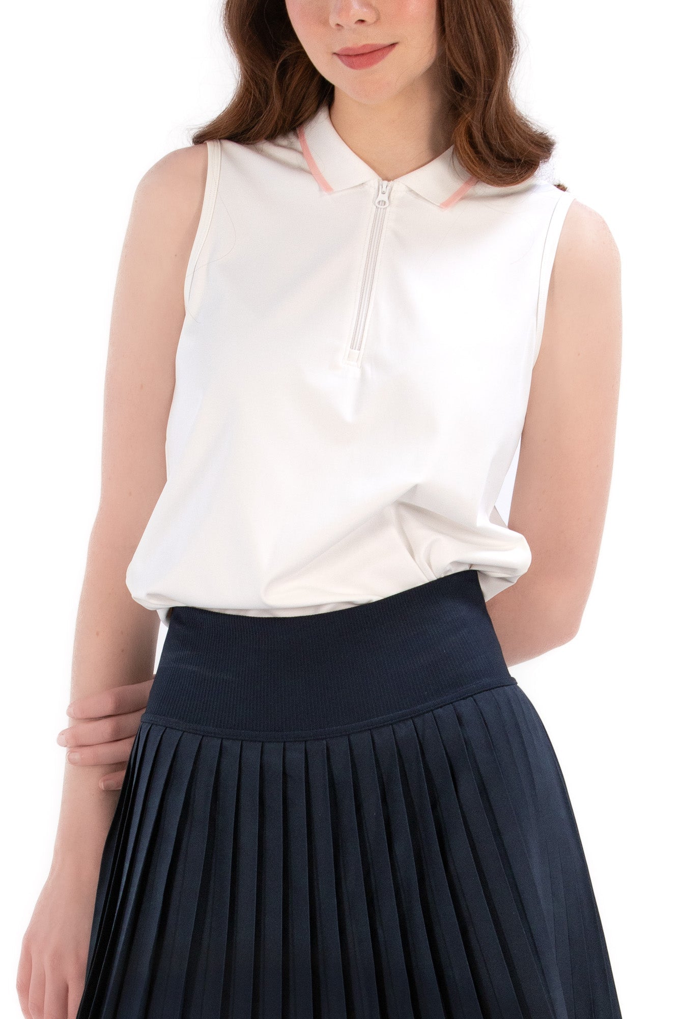SL Zip Front Polo