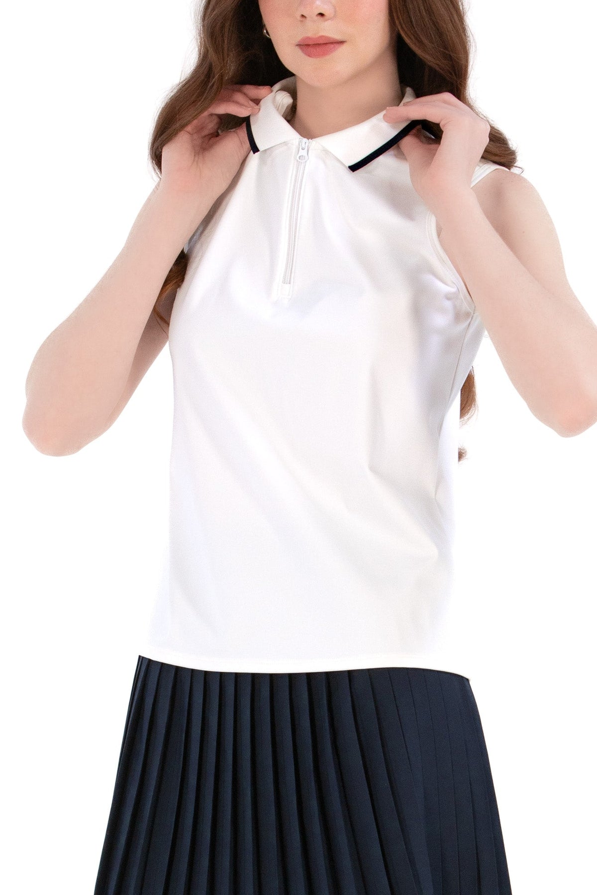 SL Zip Front Polo