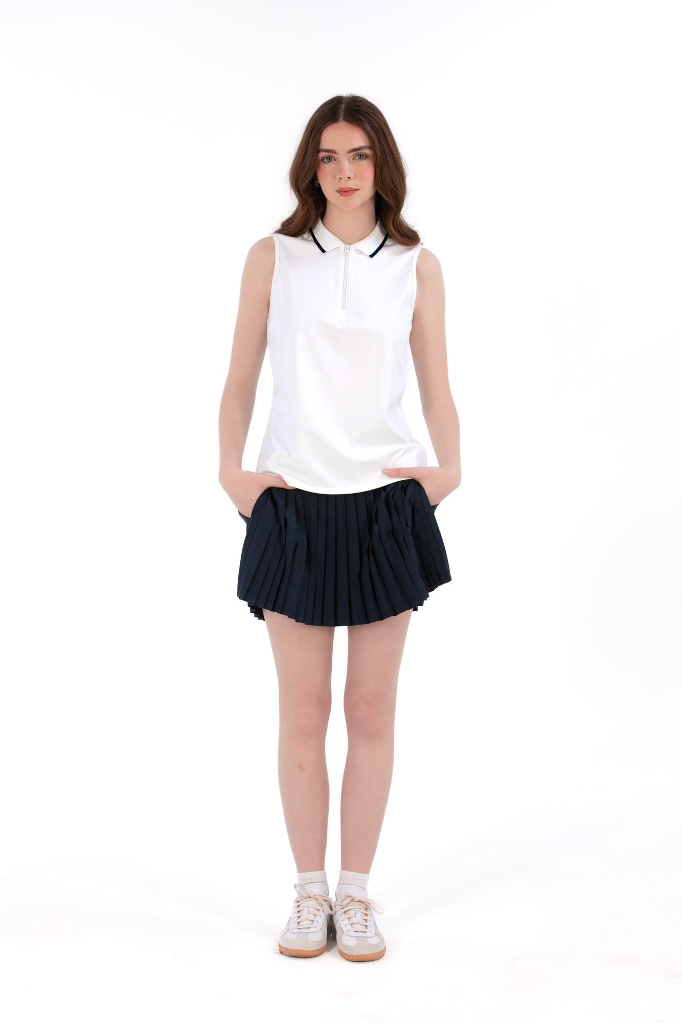 SL Zip Front Polo