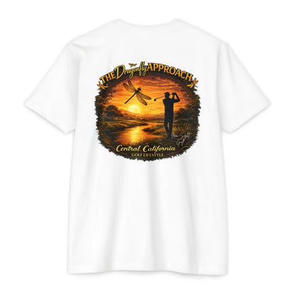 Central California Golf Lifestyle T-Shirt — "The Dragonfly Approach" by Iron Sight Golf
