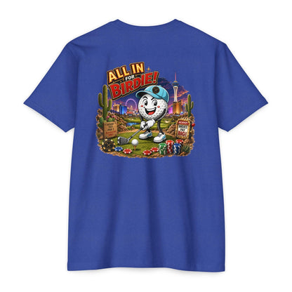All In for Birdie Golf T-Shirt — Bogey Bob in las Vegas