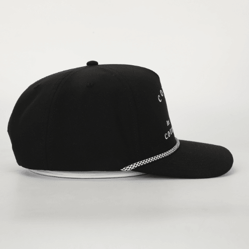 Horse Roped Hat Black