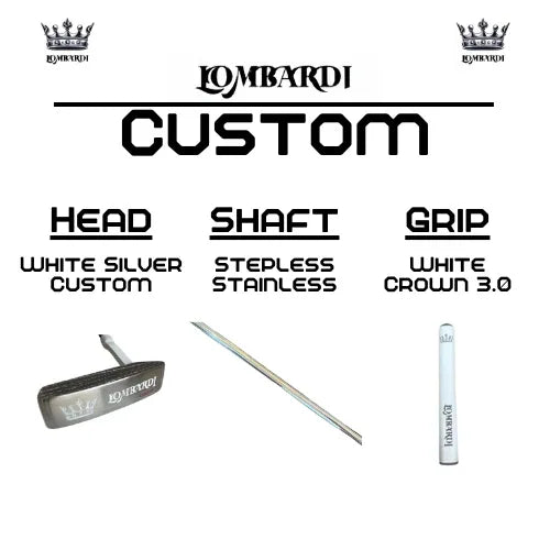 Lombardi Golf Custom Silver DC Blade Golf Putter - GOLF LEAGUE