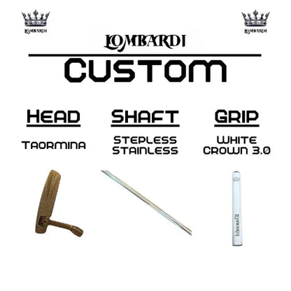 Lombardi Golf Custom Rose Gold Taormina Blade Golf Putter - GOLF LEAGUE