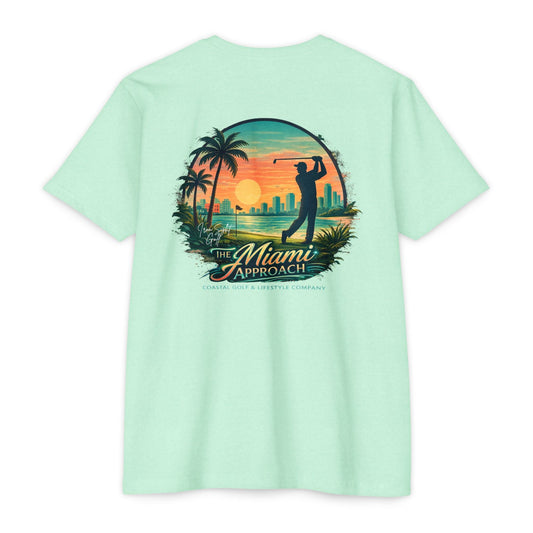 Miami Approach Iron Sight Golf T-Shirt