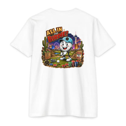 All In for Birdie Golf T-Shirt — Bogey Bob in las Vegas