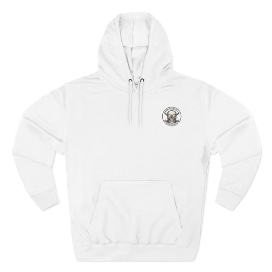 Fear Nothing Hoodie — "As I Walk Through the Valley of the Shadow of Death" Graphic Fleece Hoodie