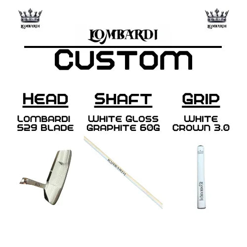 Lombardi Golf Custom 529 Blade Golf Putter - GOLF LEAGUE