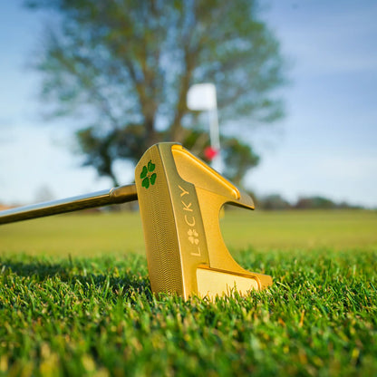 Lucky Golf Eclipse Gold Mallet Putter