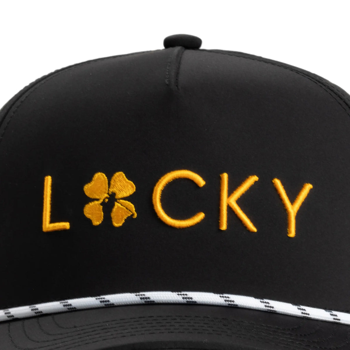 Black & Gold Classic Hat