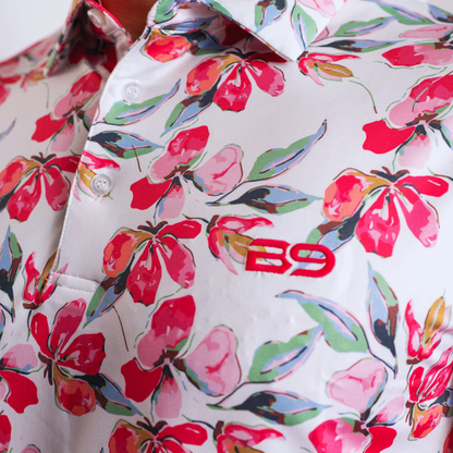 Cherry Blossom Performance Polo