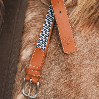 Aztec Checker Belt