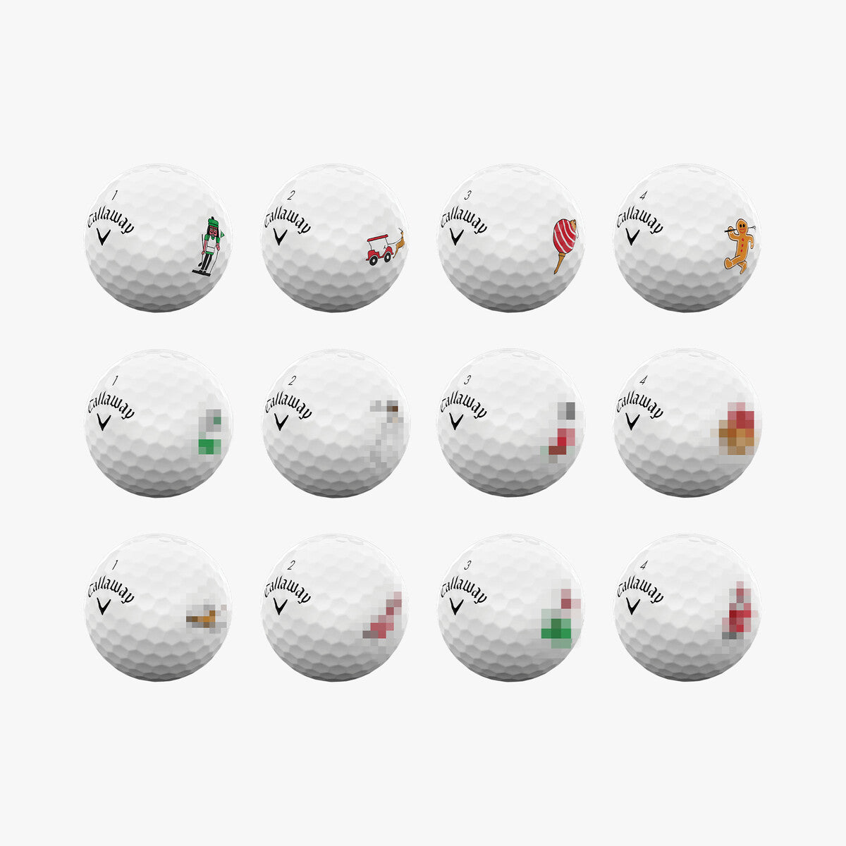 Callaway Supersoft 12-Day Advent Calendar 2025 Golf Balls