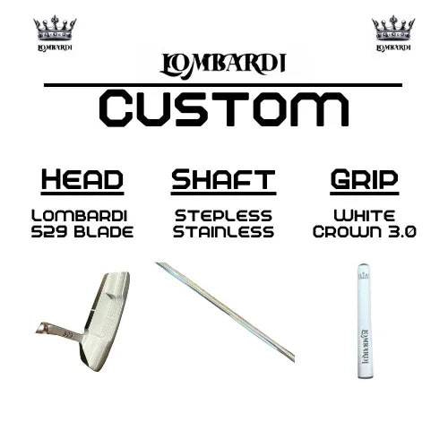 Lombardi Golf Custom 529 Blade Golf Putter - GOLF LEAGUE