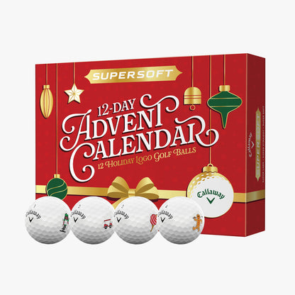 Callaway Supersoft 12-Day Advent Calendar 2025 Golf Balls