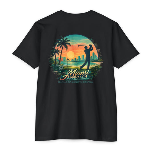 Miami Approach Iron Sight Golf T-Shirt