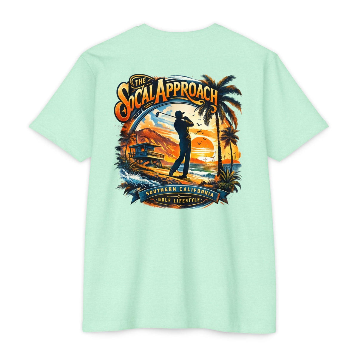 SoCal Golf Lifestyle T-Shirt — "The So Cal Approach"