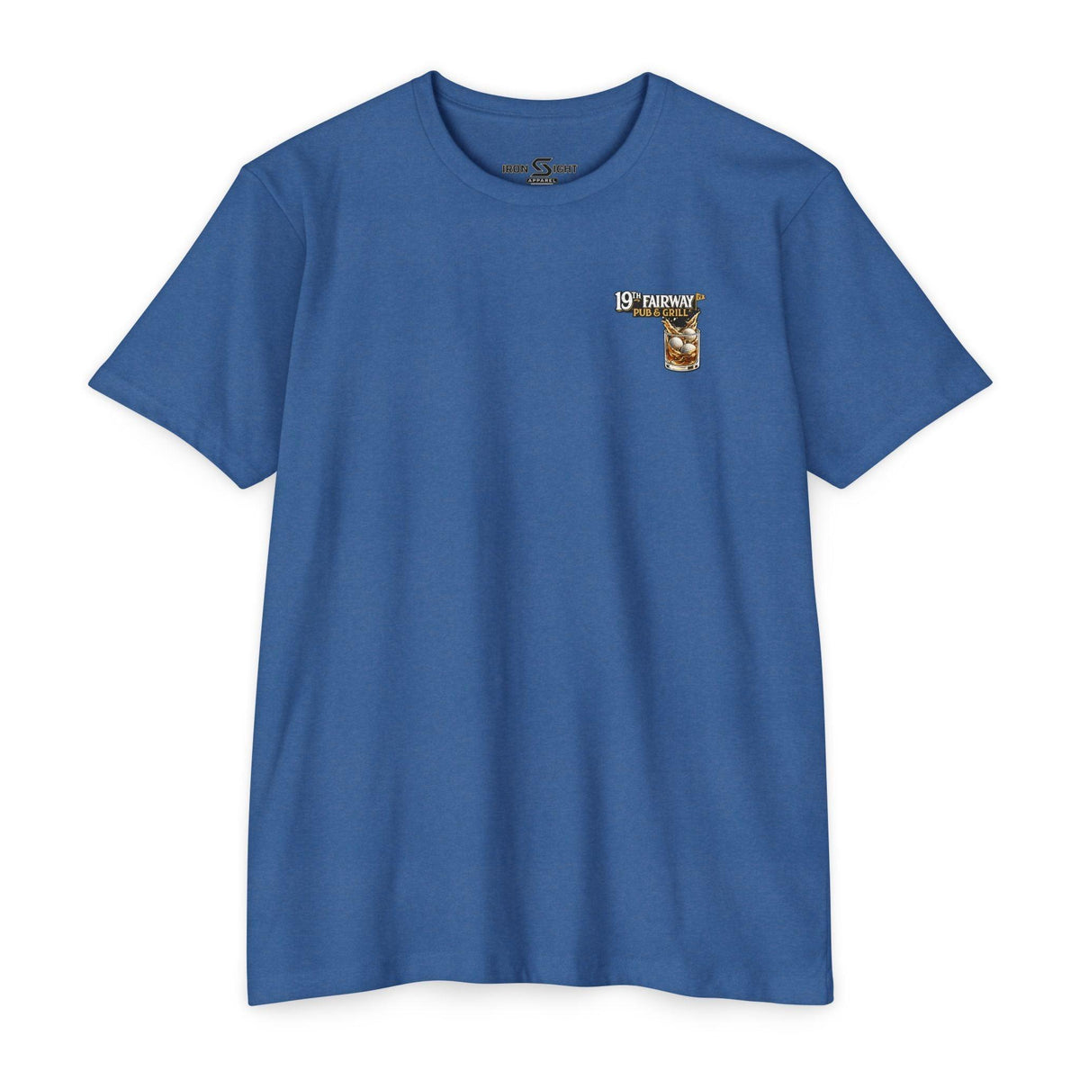 Golf Pub T-Shirt — “19th Fairway Pub & Grill” Vintage Golf Whiskey Tee