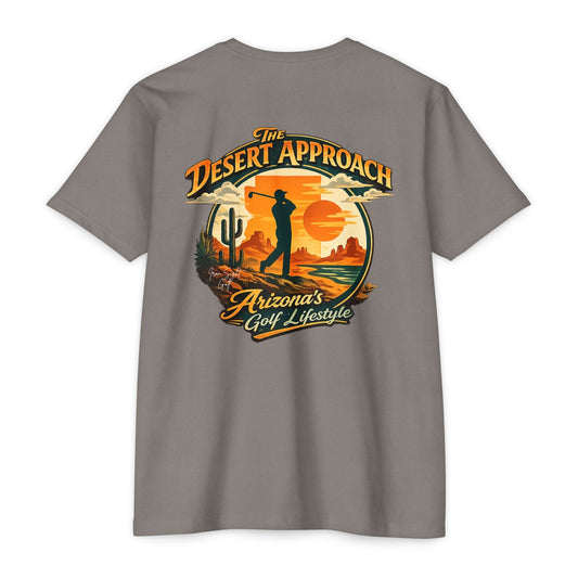 Desert Golf T-Shirt — “The Desert Approach” Arizona Golf Lifestyle Tee