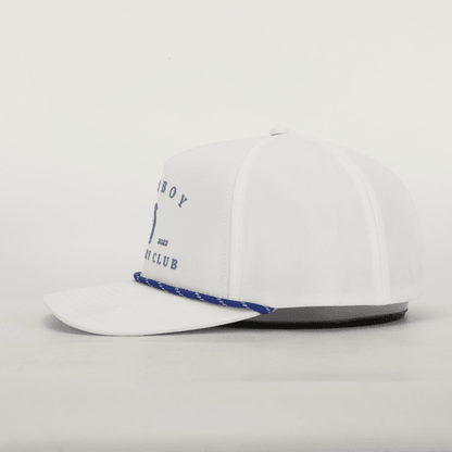 Golfer Roped Hat White