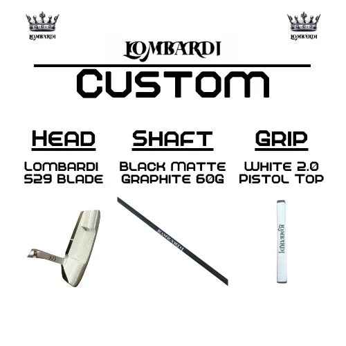 Lombardi Golf Custom 529 Blade Golf Putter - GOLF LEAGUE