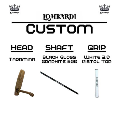 Lombardi Golf Custom Rose Gold Taormina Blade Golf Putter - GOLF LEAGUE