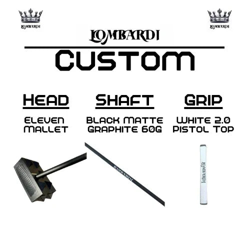 Lombardi Golf Custom Eleven Mallet Golf Putter - GOLF LEAGUE