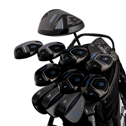 Lazrus Golf 13 pc Set - Laz2 Driver, 3 Wedges Set, Hybrids (4-PW), Putter & Bag (optional)