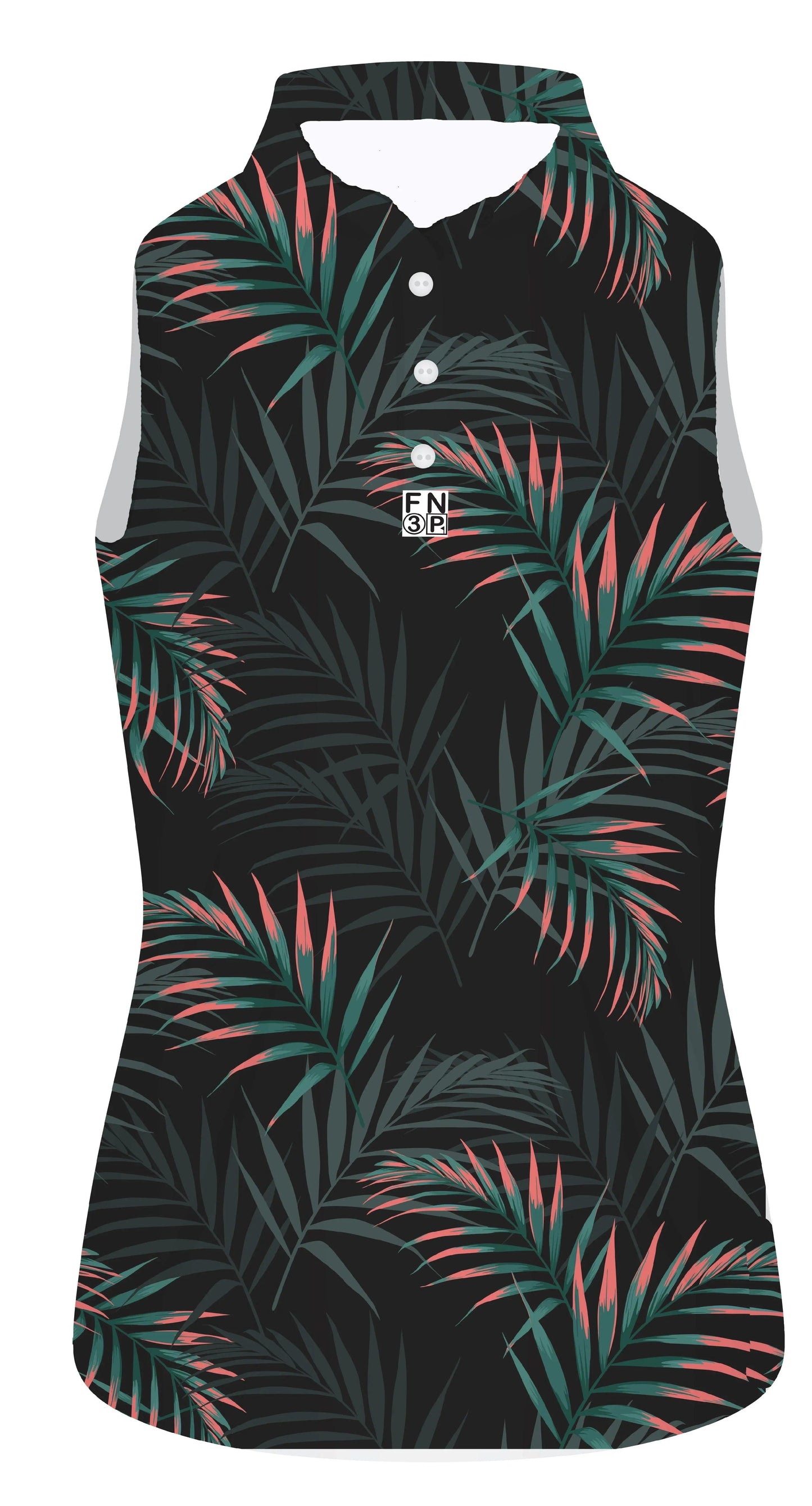 14.WMNSPOLO_NEONPALM - GOLF LEAGUE