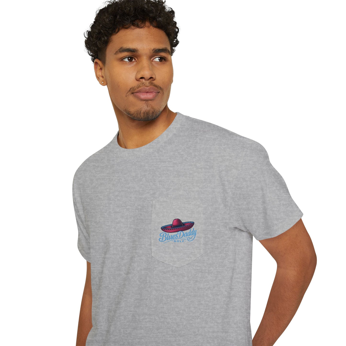 BluesDaddy Golf - Pocket T-Shirt