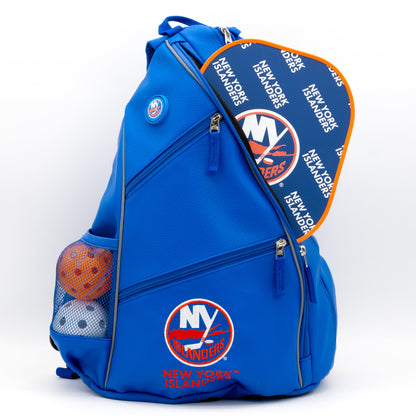 New York Islanders PU Leather Backpack