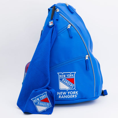 New York Rangers PU Leather Backpack
