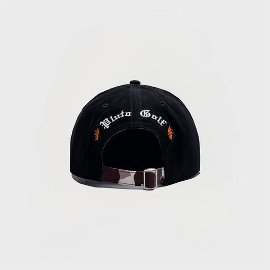 PLUTO GOLF ACADEMY HAT | BLACK