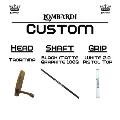 Lombardi Golf Custom Rose Gold Taormina Blade Golf Putter - GOLF LEAGUE