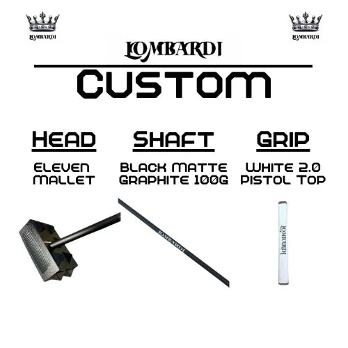 Lombardi Golf Custom Eleven Mallet Golf Putter - GOLF LEAGUE