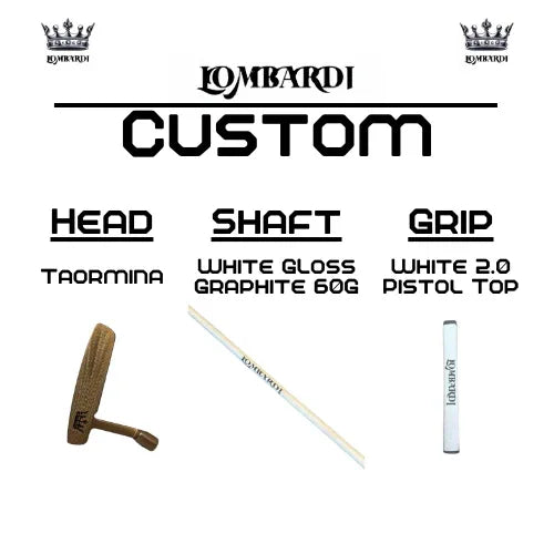 Lombardi Golf Custom Rose Gold Taormina Blade Golf Putter - GOLF LEAGUE