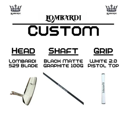 Lombardi Golf Custom 529 Blade Golf Putter - GOLF LEAGUE