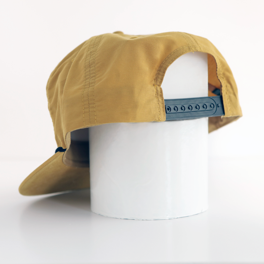 Yellow Nylon Rope Hat