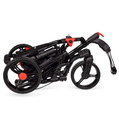 Founders Club Swerve 3 Wheel Golf Cart- Black/Black