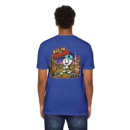 All In for Birdie Golf T-Shirt — Bogey Bob in las Vegas