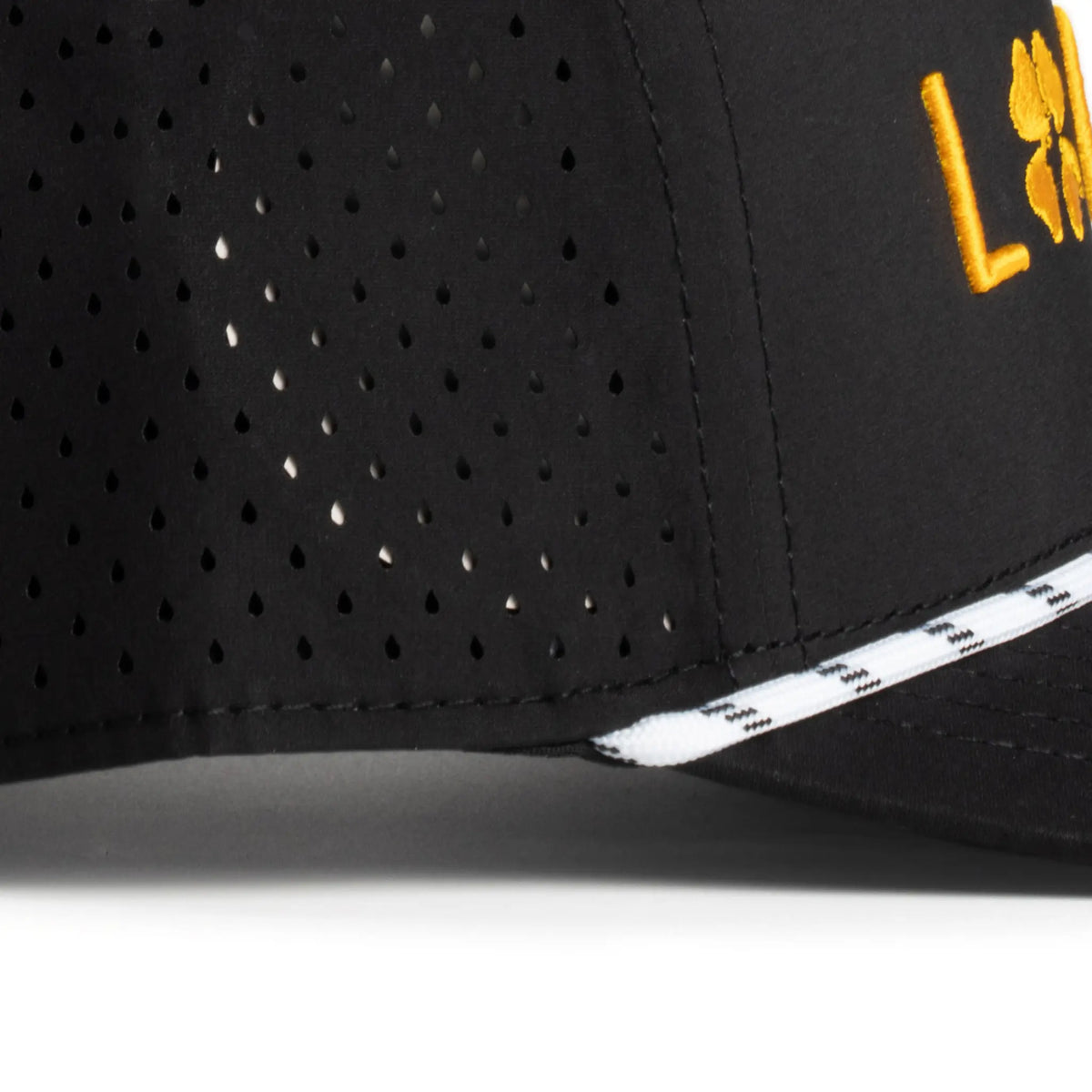 Black & Gold Classic Hat